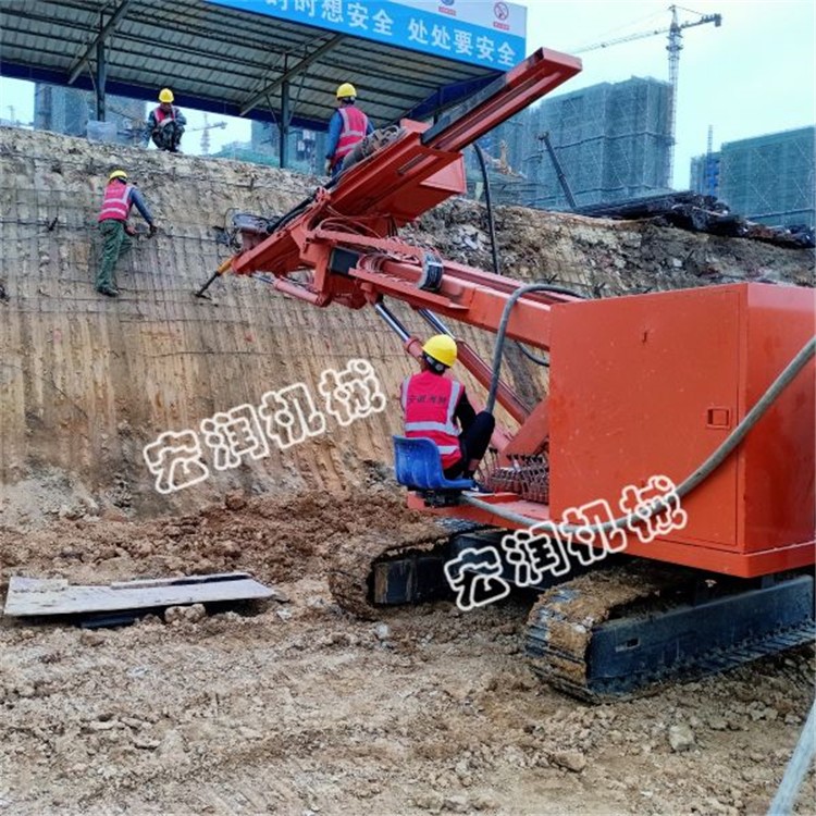 生產多功能液壓錨固鉆機，山體護坡鉆孔機